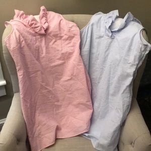 Mud Pie Seersucker Dresses size L listing is for 2